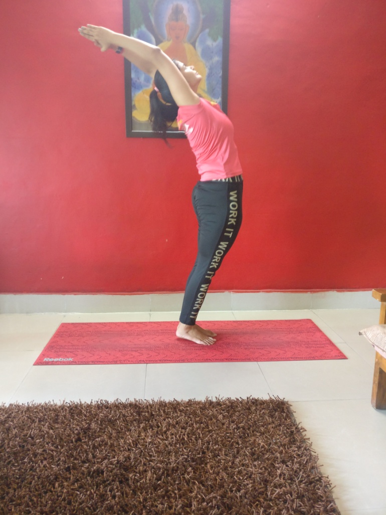 Nonahood News - Namaste with Natalia returns with the yoga pose of the  month — the locust pose, or salabhasana. This pose works the whole back of  the body from the neck